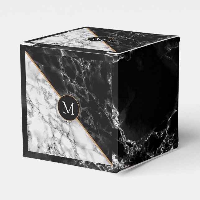 Caja de regalo monograma personalizada con su cart (Costado Anverso)