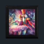 Caja De Regalo Navidades de acuarela de ballet de nueces Ballerin<br><div class="desc">El Ballet de Ballet de Nutrición Navidades de acuarela Ballerina Festive Holiday Gift Box incluye un ballet tradicional de Navidades con bailarina y petcracker. Perfecto para regalos de Navidades,  favores de Navidades,  fiestas de vacaciones y más. Creado por Evco Studio www.zazzle.com/store/evcostudio</div>