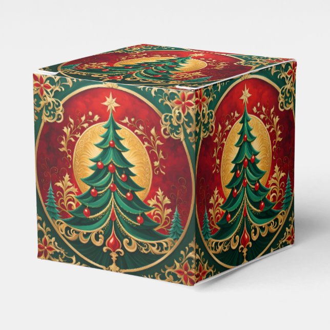 Caja de regalo navideña (Costado Anverso)