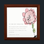 Caja De Regalo Niño lindo dibujado con flores rosadas Día de la m<br><div class="desc">Little Star es una tienda de mi hijo de 5 años, que se inspira en su mamá, trabajando y teniendo la tienda Zazzle. Desde hace mucho tiempo se ha mantenido firme en abrir su propia tienda, y finalmente está aquí. Su apoyo a mi incipiente artista es muy apreciado. Si necesita...</div>