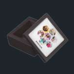Caja De Regalo Nombre personalizado moderno de varios Collages de<br><div class="desc">Multi Collage de fotos Modern Nombre Personalizado Gift Box incluye un collage de fotos de tus fotos favoritas en forma de hexágono. Personalizado con tu nombre en escritura negra moderna. Perfecto para cumpleaños, Navidades, Día de la Madre, Día del Padre, Abuelos, hermano, hermana, mejor amigo y más. FOTO TIP: centra...</div>