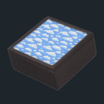 Caja De Regalo Nubes<br><div class="desc">Nubes blancas onduladas sobre el cielo azul</div>