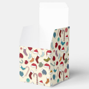 Caja de regalo para Navidades decorados, envoltura