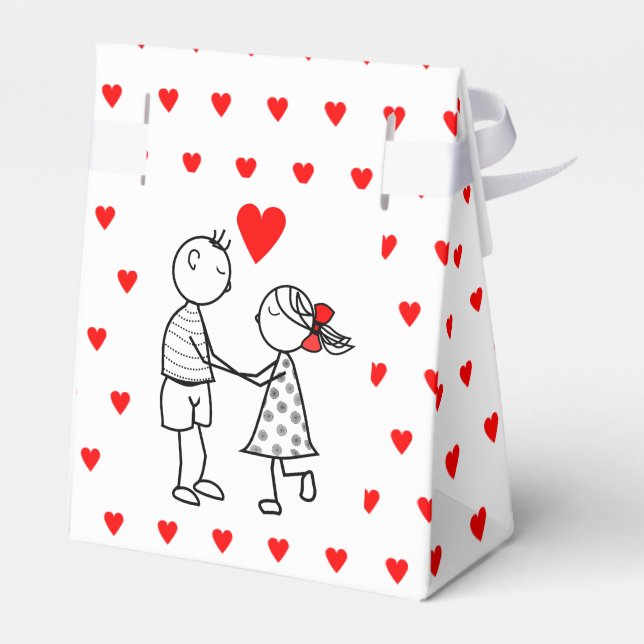 Caja de regalo para pareja romántica Amor (Reverso)