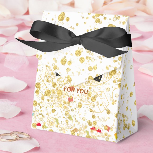 Caja de regalo "Para usted"  (Boda)