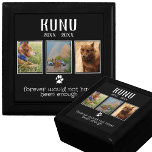 Caja De Regalo Pérdida conmemorativa del Collage de fotos persona<br><div class="desc">¿Se siente decepcionado después de que su mascota falleciera? ¿Por qué no crear un collage conmemorativo para mantenerlos siempre cerca? Esta caja de regalo de fotos personalizada incluye 3 fotos personalizadas de su mascota. La manera perfecta de recordarlos y compartir sus recuerdos con amigos y familiares. Hace un gran regalo...</div>