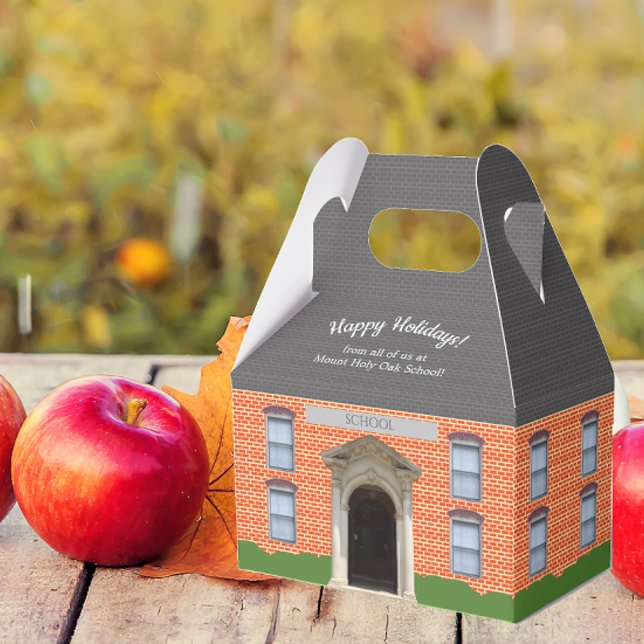 Caja de regalo personalizada de la escuela (Subido por el creador)