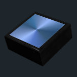 Caja De Regalo Personalizado Blue Blank Template Elegant Design C<br><div class="desc">Plantilla personalizado Blue Blank Elegante Diseño Clásico Keepsake Box.</div>