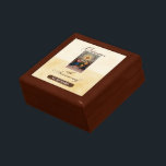 Caja De Regalo Personalizar, ángeles del décimo aniversario de la<br><div class="desc">Esta es una hermosa y tradicional imagen de ángeles alrededor del Cordero de Dios en el Altar Eucarístico. Ofrezca felicitaciones y bendiciones por el décimo aniversario de ordenación de un sacerdote con este regalo,  recuerdo,  regalo o fiesta esencial. Personalizar el nombre para ese toque personal.</div>