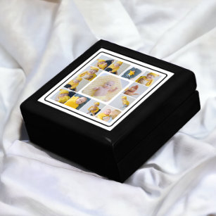 Caja De Regalo Plantilla personalizada DIY de 13 Collages de foto