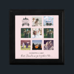 Caja De Regalo PRESUPUESTO Bridesmaid Regalos COLLAGES DE FOTOS C<br><div class="desc">Este moderno regalo de la fiesta nupcial puede ser utilizado para las damas de honor,  la dama de honor,  la madre de la novia y el novio. Añade tus fotos favoritas y agrega texto para crear un regalo único personalizado de fiesta nupcial.</div>