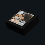 Caja De Regalo Regalo de fotos de perro para mamá y papá de la gu<br><div class="desc">Una caja de regalo para Navidades de keepsake de tu perro,  que incluye una foto de tu querido mascota o mascotas. Reemplace esta foto de muestra con una foto de su perro dulce.</div>