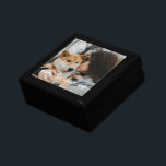 Caja De Regalo Regalo de fotos de perro para mamá y papá de la gu<br><div class="desc">Una caja de regalo para Navidades de keepsake de tu perro,  que incluye una foto de tu querido mascota o mascotas. Reemplace esta foto de muestra con una foto de su perro dulce.</div>