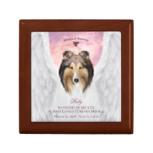 Retrato de Sable Rough Collie Angel - Mascota Keep