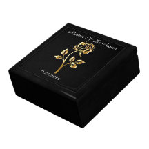 Rosa De Oro Madre Del Memento De Groom