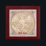 Caja De Regalo Rosas de la época Cherub Angel Jewelry Box<br><div class="desc">Rosas vintage Cherub Angel Jewelry Box de ArtMuvz Ilustracion. Ya sea que busques un regalo para un amigo, un miembro de la familia o un ser querido, hay un regalo de ángel que es perfecto para ellos. Los regalos de ángel pueden ser de naturaleza religiosa o secular, y se pueden...</div>