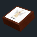 Caja De Regalo Simpatía de Pastor Alemán Negro y Tan<br><div class="desc">Hay algunos que traen una luz tan grande al mundo, que aun después de que se hayan ido, su luz permanece. Deje que una dulce caja de conservas traiga consuelo a su pesado corazón mientras se toma un momento para recordar a su amado pastor negro y moreno. Para los regalos...</div>