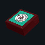 Caja De Regalo Thunderbird nativo americano de raza negra Kaigani<br><div class="desc">Mantén tus joyas en esta elegante caja de Keepsake con joyas de madera con un hermoso Kaigani Thunderbird de Columbia Británica, Canadá. El fondo es verde con un patrón de hojas de arce. No puedes equivocarte con el arte de la costa noroeste de Haida, ha sido popular por décadas. Estos...</div>