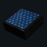 Caja De Regalo Velvet de lujo Glam Blue Faux<br><div class="desc">Velvet de lujo Glam Blue Faux</div>