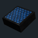 Caja De Regalo Velvet de lujo Glam Blue Faux<br><div class="desc">Velvet de lujo Glam Blue Faux</div>