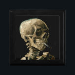 Caja De Regalo Vincent van Gogh - Calavera con cigarrillo en llam<br><div class="desc">Cabeza de un Skeleton con un cigarrillo en llamas / Calavera con cigarrillo en llamas / Crane de squelette fumant une cigarrillo - Vincent van Gogh,  1885</div>
