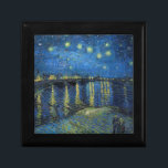 Caja De Regalo Vincent van Gogh - Noche estrellada sobre el Ródan<br><div class="desc">Noche estrellada sobre el Ródano / Nuit etoilee sur le Rhone - Vincent van Gogh,  Oil on Canvas,  1888,  Arles</div>