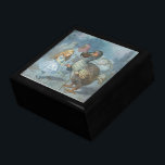 Caja De Regalo Vintage Christmas, Alice In Wonderland,<br><div class="desc">Un impresionante ilustracion vintage de Alice In Wonderland con el dodo presentando solemnemente un dedal. Perfecto para los amantes de los regalos vintage de Navidad. Artista: Sir John Tenniel.</div>