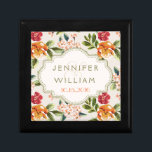 Caja De Regalo Vintage elegante elegante hermoso del regalo de<br><div class="desc">El vintage elegante elegante hermoso del regalo de boda floral crea para requisitos particulares para usted. Usted puede modificar este diseño para requisitos particulares con sus monogramas,  iniciales,  nombre o fotos. ¡Goce de él y diviértase!</div>