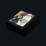 Caja De Regalo Vintage Funny Boda, May December December Romance<br><div class="desc">Ilustracion Vintage graciosa imagen boda humorística que presenta a un caballero mayor casándose con una joven en este romance de mayo de 2014. ¡Una tonta aventura amorosa! ¡Humor boda,  LOL!</div>