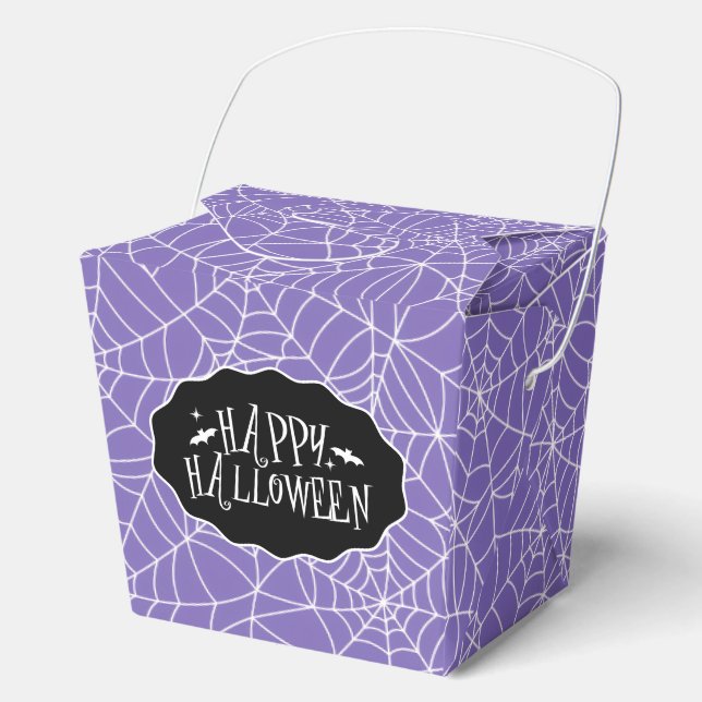 Caja de regalos para fiesta de Halloween (Anverso)
