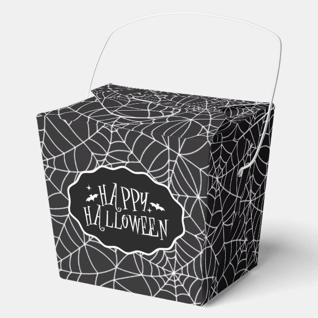 Caja de regalos para fiesta de Halloween (Anverso)