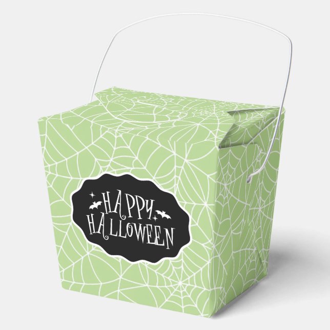 Caja de regalos para fiesta de Halloween (Anverso)