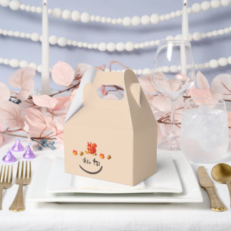 Caja de regalos para fiesta de Otoño Hello Fall, H