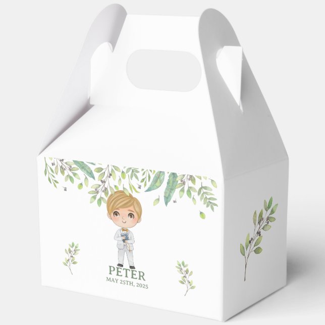 Caja de Regalos Primera Comunión PETER (Anverso)