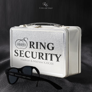 Caja de seguridad del portador de anillo