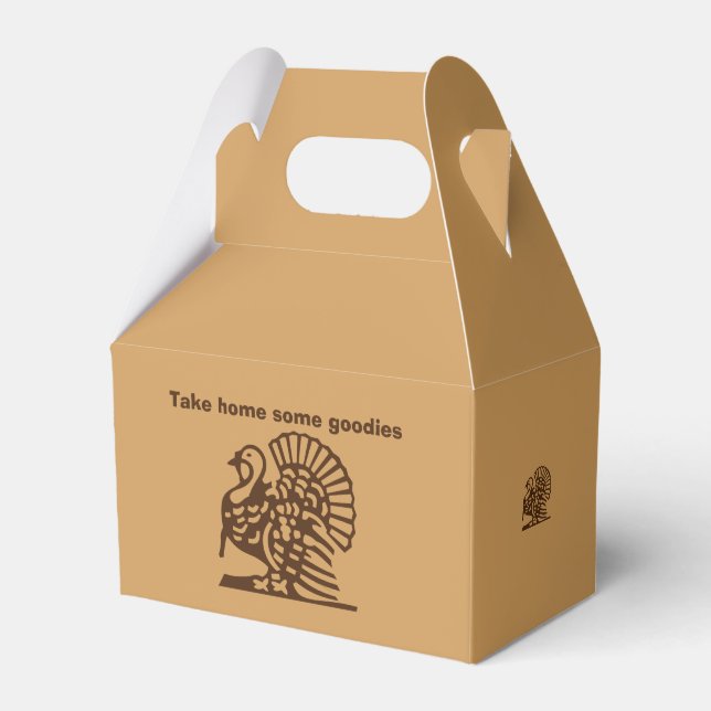Caja de sobras de "Acción de Gracias Turquía" (Front Side)