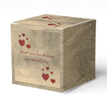 caja de tartas de boda por dalDesignNZ