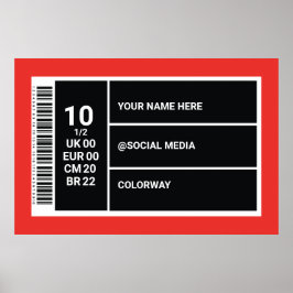 Caja de verano de arte de pulsera roja personaliza