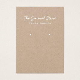 Caja de visualización de Kraft Earring de almacena