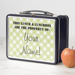 Caja del almuerzo - Entramado para la zinnia blanc