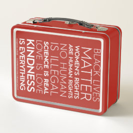 Caja del almuerzo metalizado #KindnessIsEverything