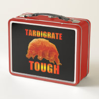 Caja del almuerzo metalizado tardígrada del oso