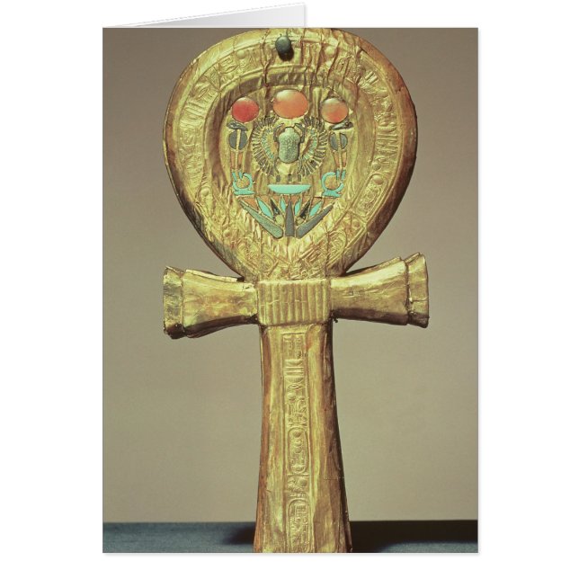 Caja del espejo bajo la forma de ankh (Frente)