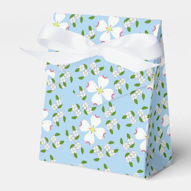 Caja del Favor de la Flor de Dogwood (Front Side)
