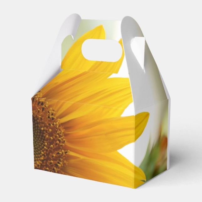 Caja del Favor del Girasol de verano (Front Side)