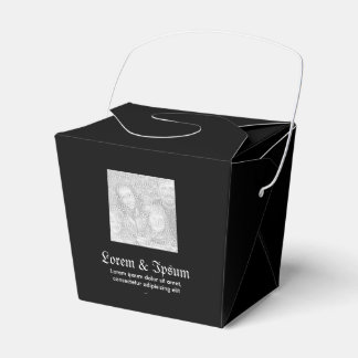 Caja del Favor del retiro Plantilla de ajuste simp