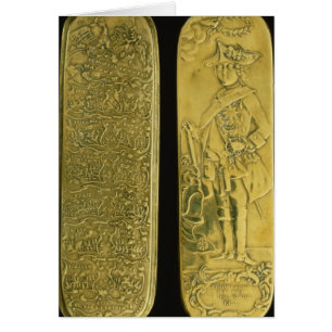 Caja del tabaco depticting Frederick II