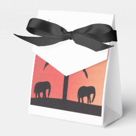 Caja favorita con diseño de elefante