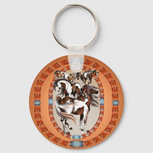 Caja grande de llavero de las pinturas