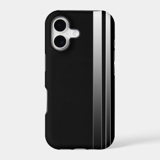 Caja negra y blanca del iPhone 5 de la raya
